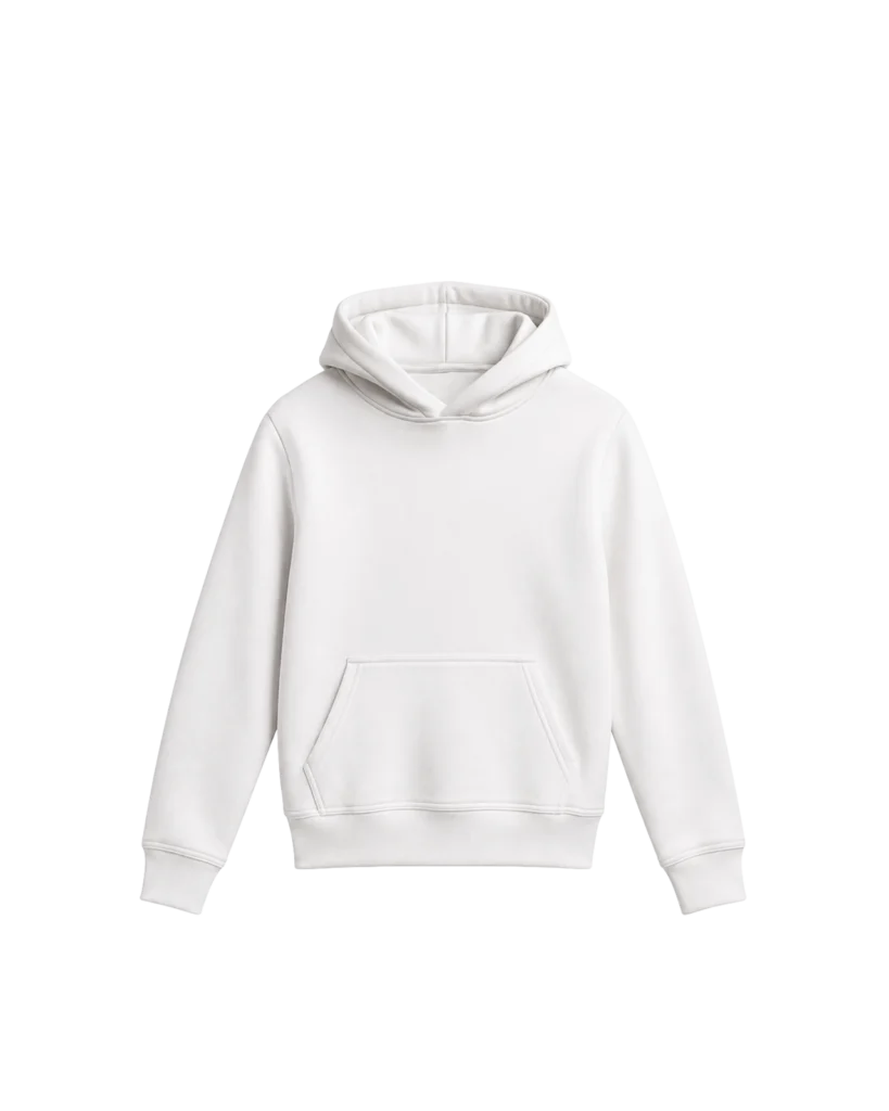 Bluza z kapturem krój dziecięcy