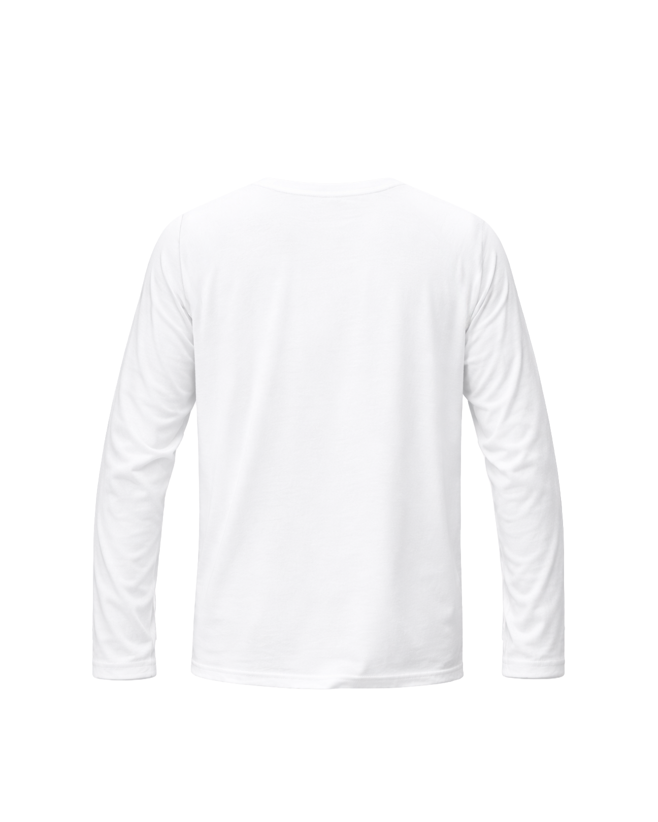 Longsleeve prosty – tył