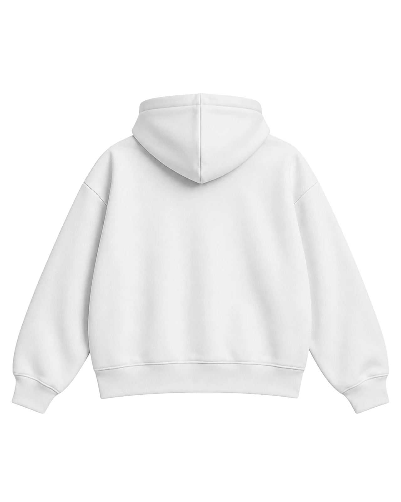 Bluza ultra boxy rozsuwana – tył